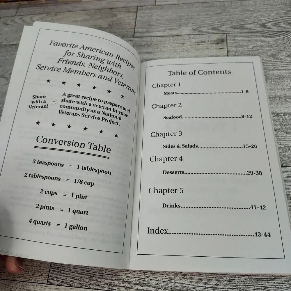 VFW‎ Summertime Cooking 2002 Volume 6 Cookbook Booklet Recipes